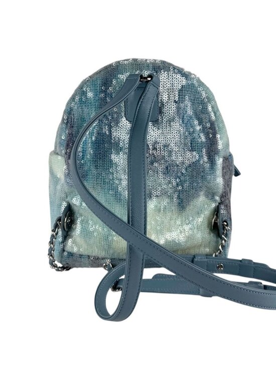 Chanel Backpack Blue main image 10
